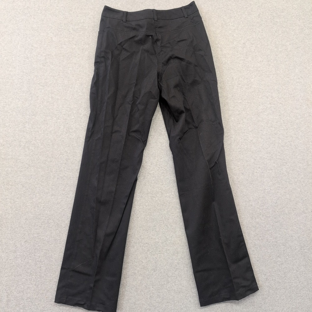 Casual Corner‎ Stretch Black Straight Leg Dress Pants Women Size 4 - Picture 5 of 5